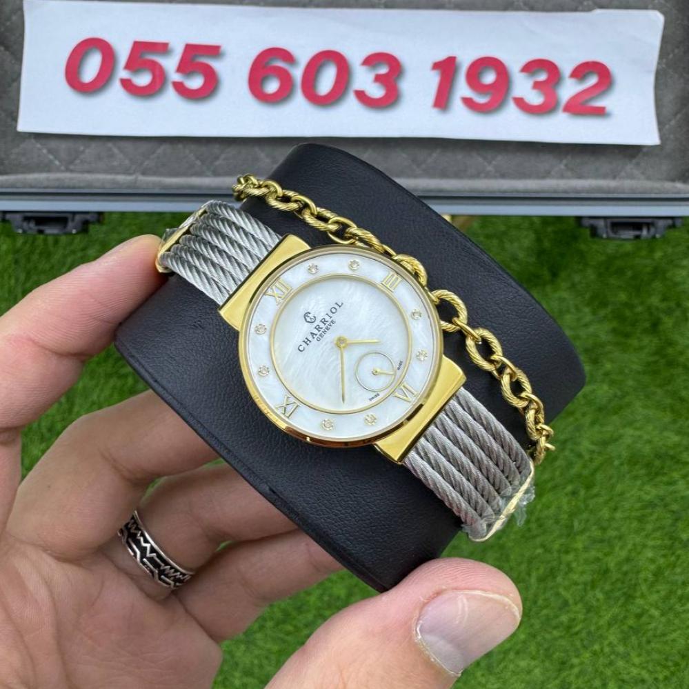 أفخم ساعات نسائية ماركة شاريول