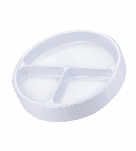صحن بلاستيك  مقسم