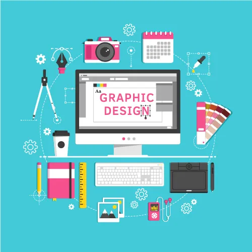 خدمة التصميم والتنفيذ والطباعه