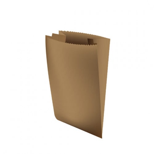 كيس ورقي كرافت مسطح رقم 5 مقاس 20*40 سم شد 4 كيلو