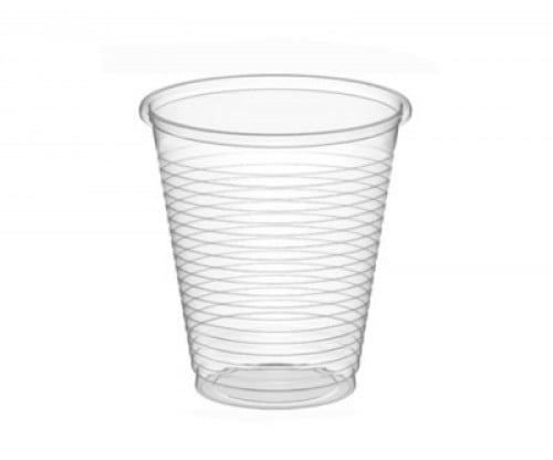 كوب ماء بلاستيك 6 اونص شد 1000 حبة شفاف او ابيض