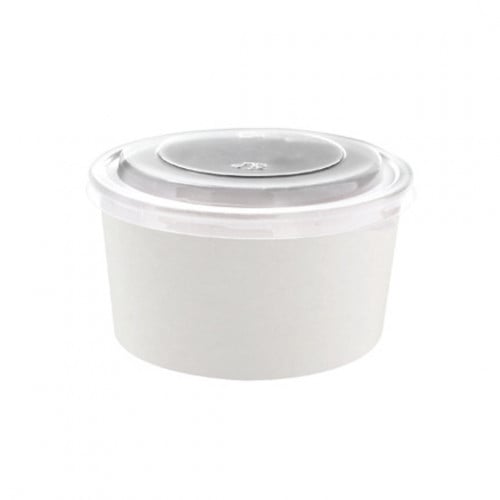 زبدية الشوربة ورقية جميع المقاسات غطاء شفاف