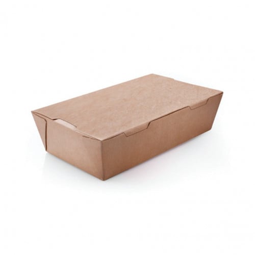 علب ورق كرافت بالغطاء متصل 25 مقاس 150*100*45 سم شد 200 حبة