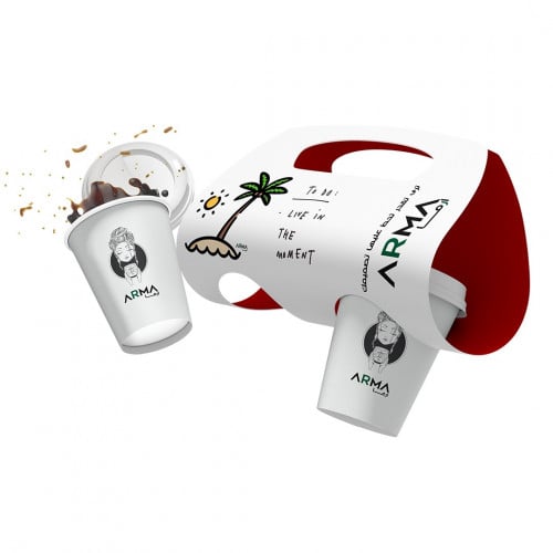 تفصيل وطباعة حامل الاكواب