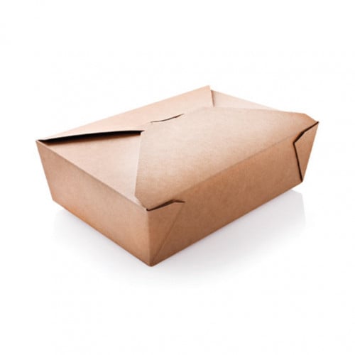 علبة ورق كرافت بغطاء قفل من الأعلى 98 مقاس 500 مل سم  شد 200 حبة