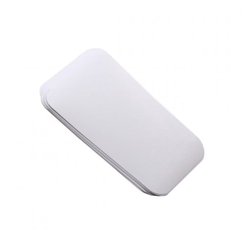 غطاء 1008 صحن قصدير مستطيل  حبتين