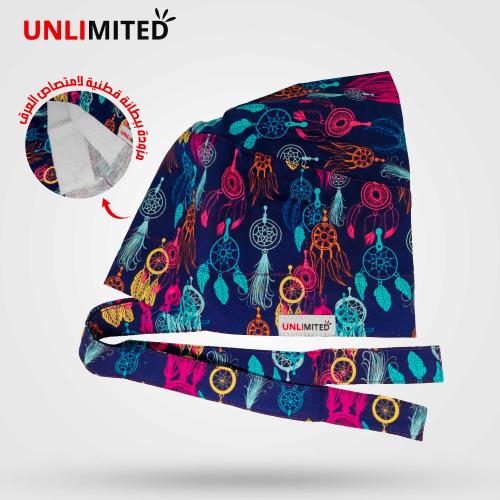 قبعة رأس جراحية بنقشة Dreamcatcher – Scrub Cap Dre...