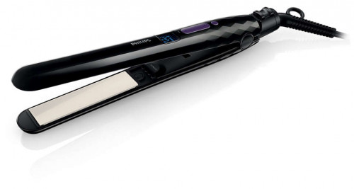 فيليبس جهاز تمليس الشعر أسود - HP8344-03