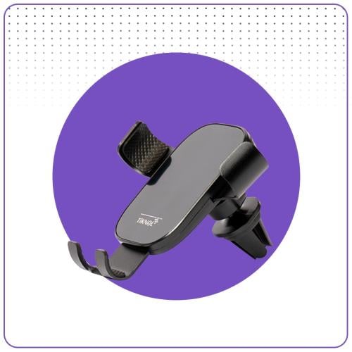 حامل جوال TiKNAL H368للسيارة مع تصميم خطاف فائق ال...