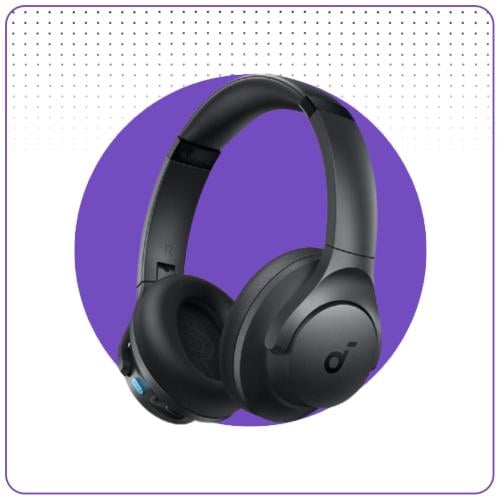 سماعة بلوتوث راس اسود ANKER SOUNDCORE Q11i