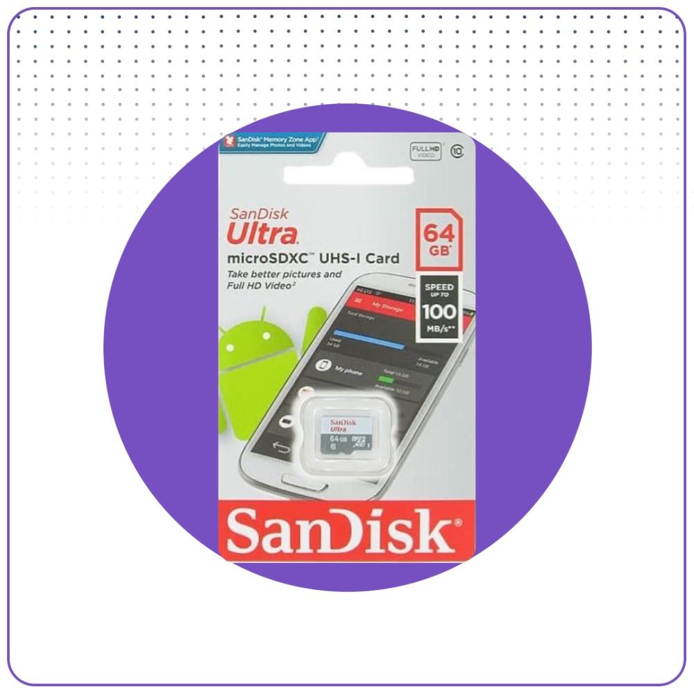 ذاكره تخزين بسعات مختلفة SanDisk