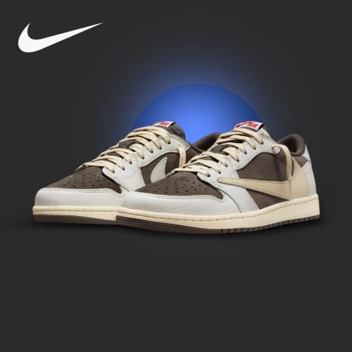 Travis Scott X Air Jordan 1 Low “Mocha”