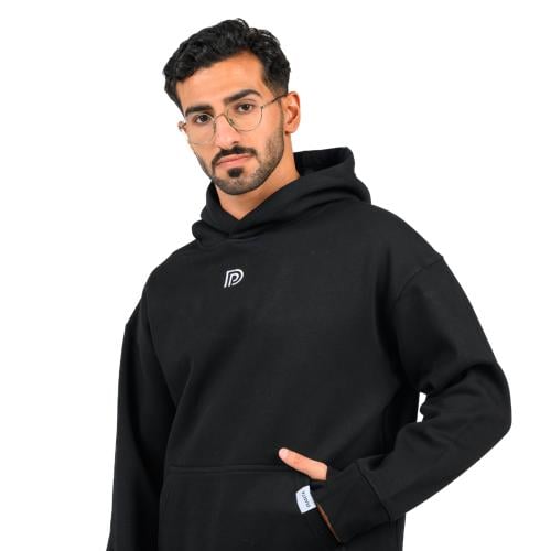 black Hoodie Oversize