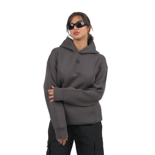 dark gray hoodie Oversize