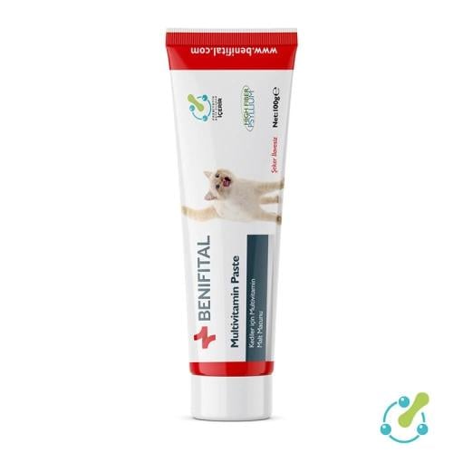 بينفيتال معجون متعدد الفيتامينات لدعم صحة القطط - 100جرام