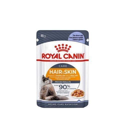 رويال كانين – طعام رطب للعناية بالجلد والشعر للقطط – 85 جم