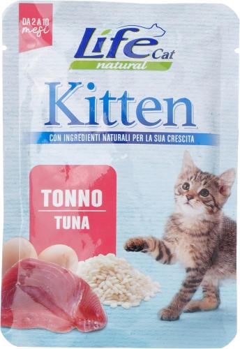 لايف كات باوتش تونة – طعام رطب للقطط 70 جم