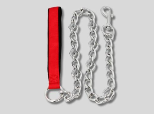 حبل “ليش” للكلاب الكبيرة والمتوسطة معدني