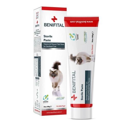 بينفيتال معجون غذائي مخصص لدعم القطط المعقمة - 100 جم