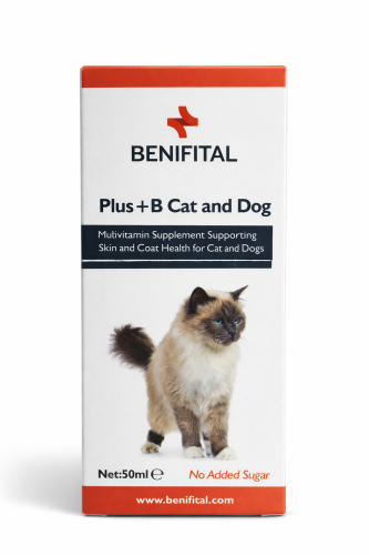 بنفيتال فيتامين ب كومبلكس للقطط والكلاب – 50 مل