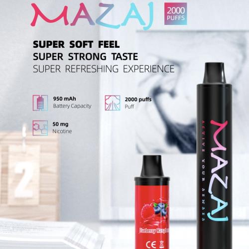 مزاج بود 2000 سحبة -  Mazaj pod 2000 puffs