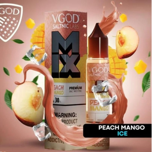 نكهة فيقود خوخ مانجو ايس - vgod peach mango ice