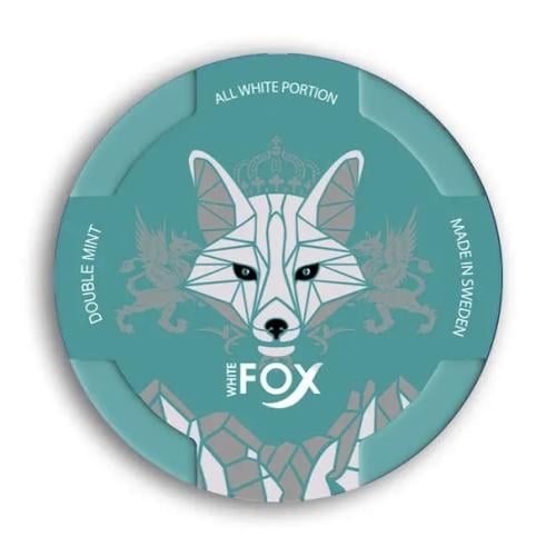 فوكس دبل نعناع 12نوكتين - WHTE FOX DOUBLE MINT 12mg