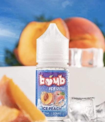 نكهة بومب خوخ ايس - bomb peach