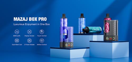 بود مزاج بوكس برو 6000 سحبة - POD MAZAJ BOX PRO 6000 puffs