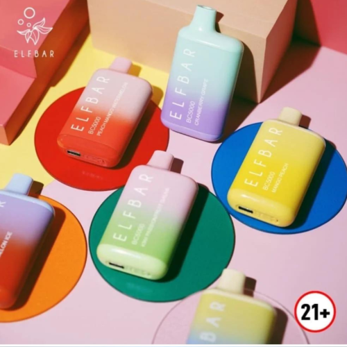 الف بار 5000 سحبة -ELF BAR 5000 PUFFS