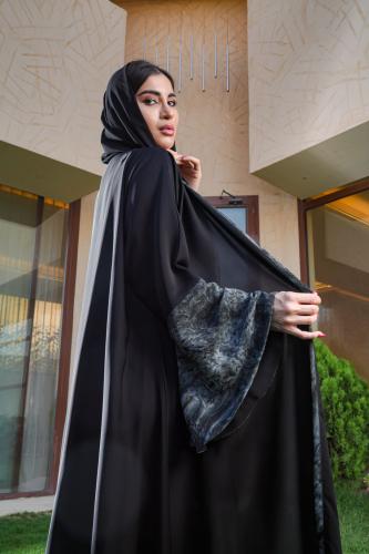 عباية جلنار – نعومة لمسة وأناقة الشيفون بتصاميم مت...