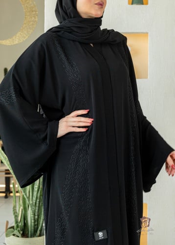 عباية مطرزه هاري مثلث تعريج