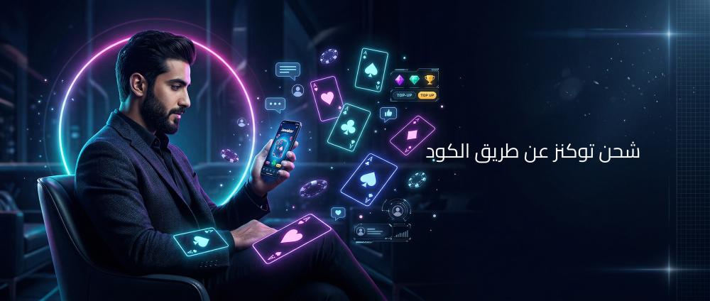 شحن توكنز عن طريق الكود