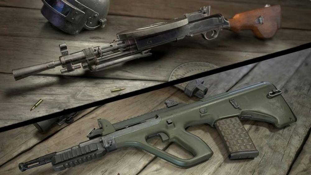 تطوير الاسلحة في ببجي