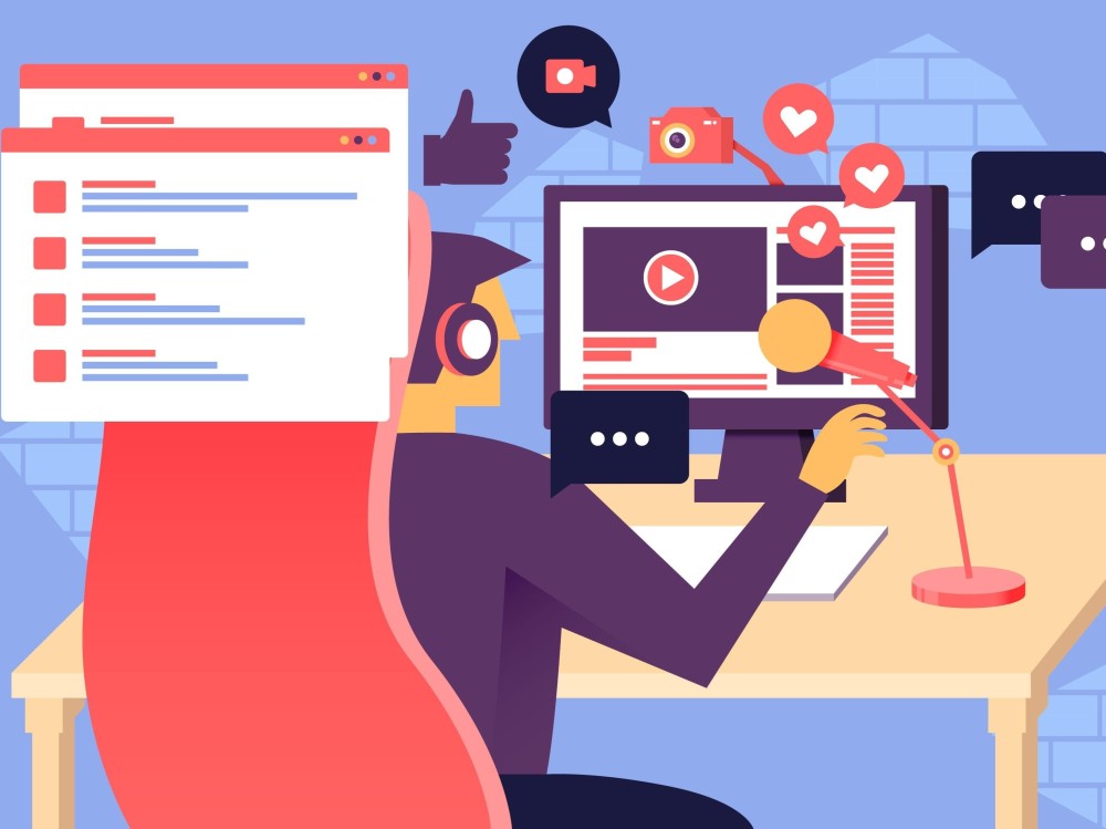 صناعة محتوى السوشيال ميديا
