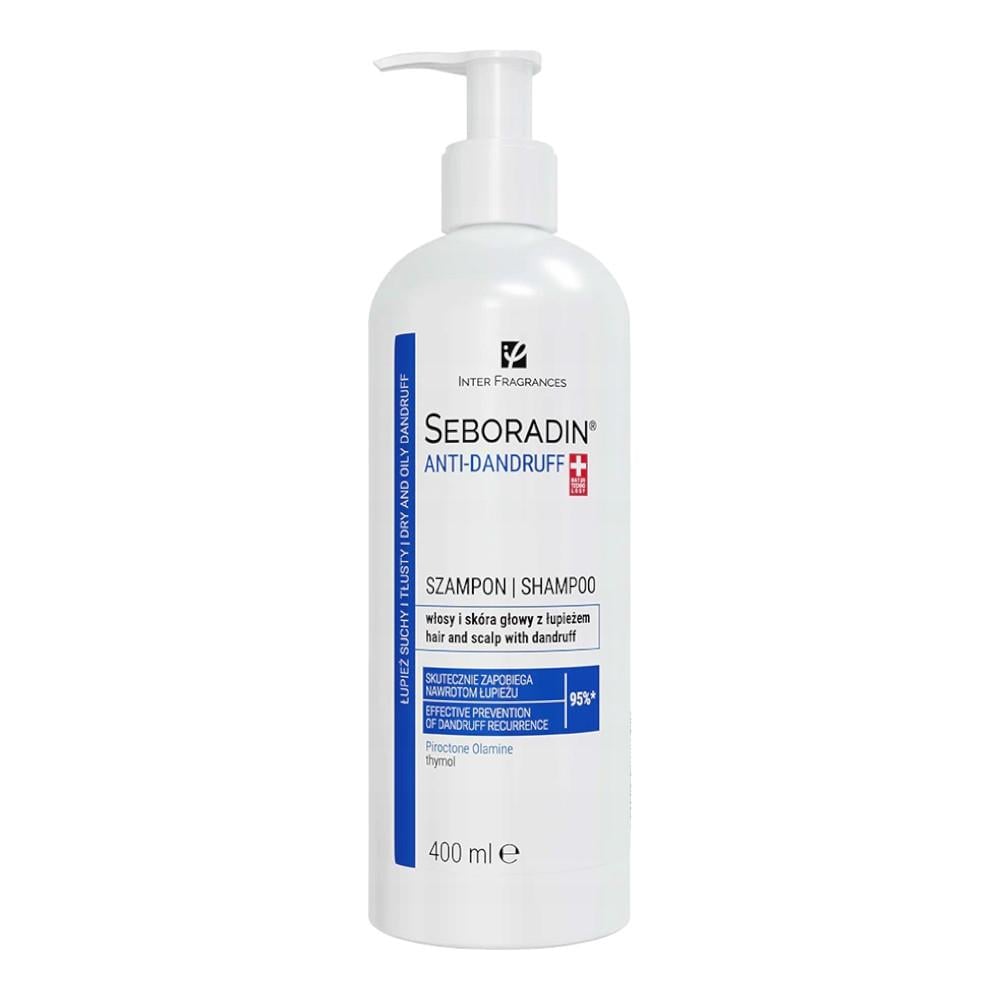 شامبو سيبورادين 400 مل مضاد للقشرة seboradin anti-dandruff shampoo 400 ml