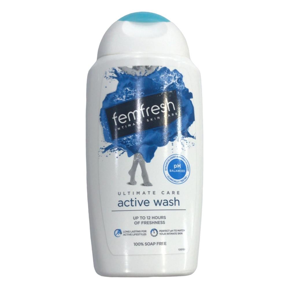 فيم فريش غسول اكتف منعش للمناطق الحميمة بالعناية القصوى 250مل  femfresh active intimate wash 250 ml