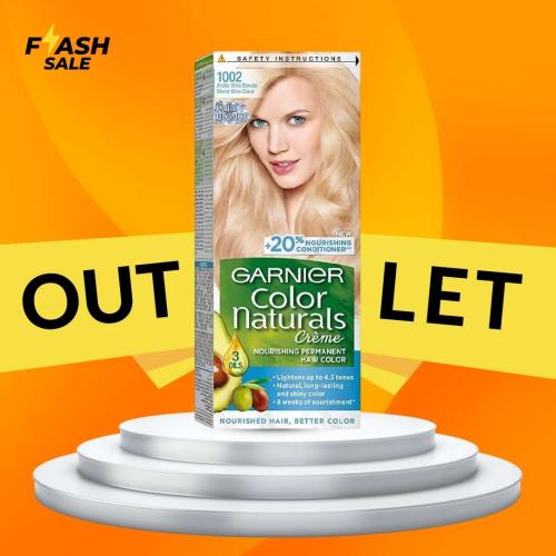 صبغة شعر غارنيه 1002 أشقر ثلجى فاتح جدا garnier co...