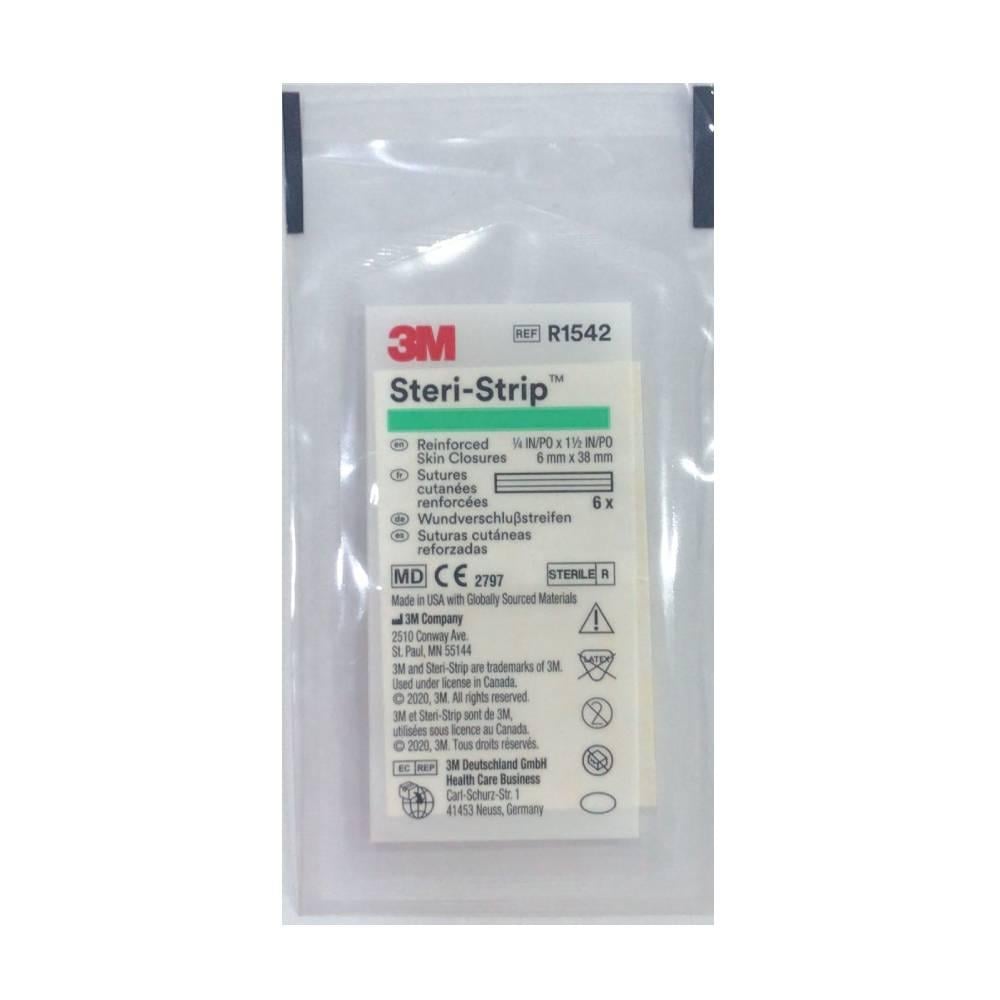 لاصق جروح ثرى ام r1542  3m steri-strip skin closures reinforced  r1542