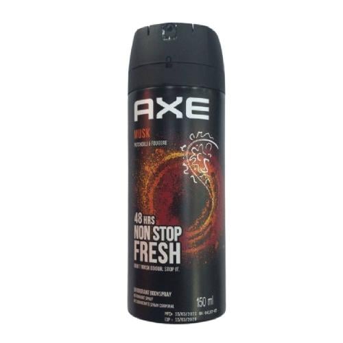 مزيل رائحة العرق مسك 150 مل للرجال axe musk body s...