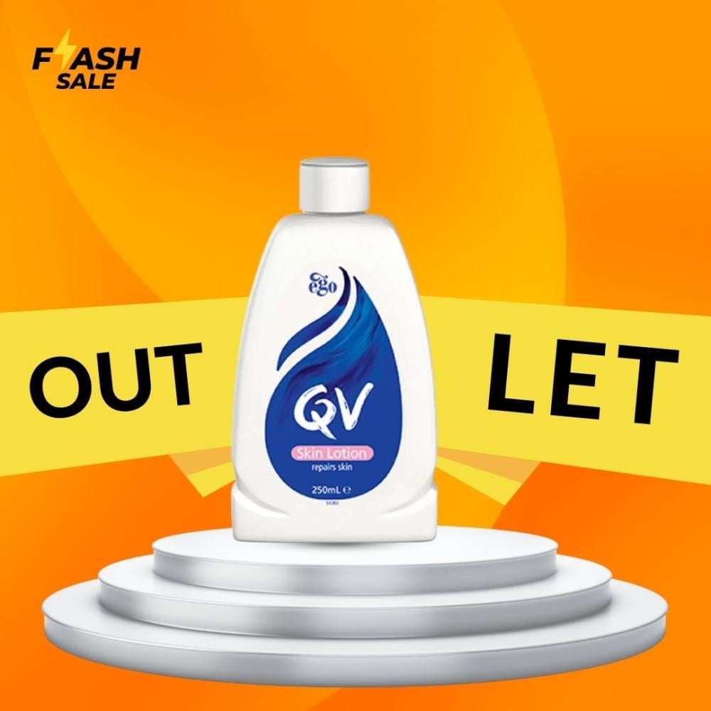 لوشن البشرة كيوفى 250 مل غير دهني للبشرة الجافة أو الحساسة  qv skin lotion 250 ml
