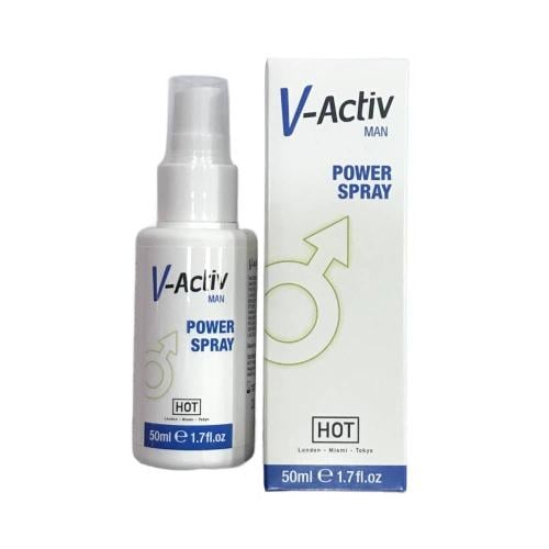 بخاخ هوت فى اكتيف 50 مل للرجال hot v-activ penis p...