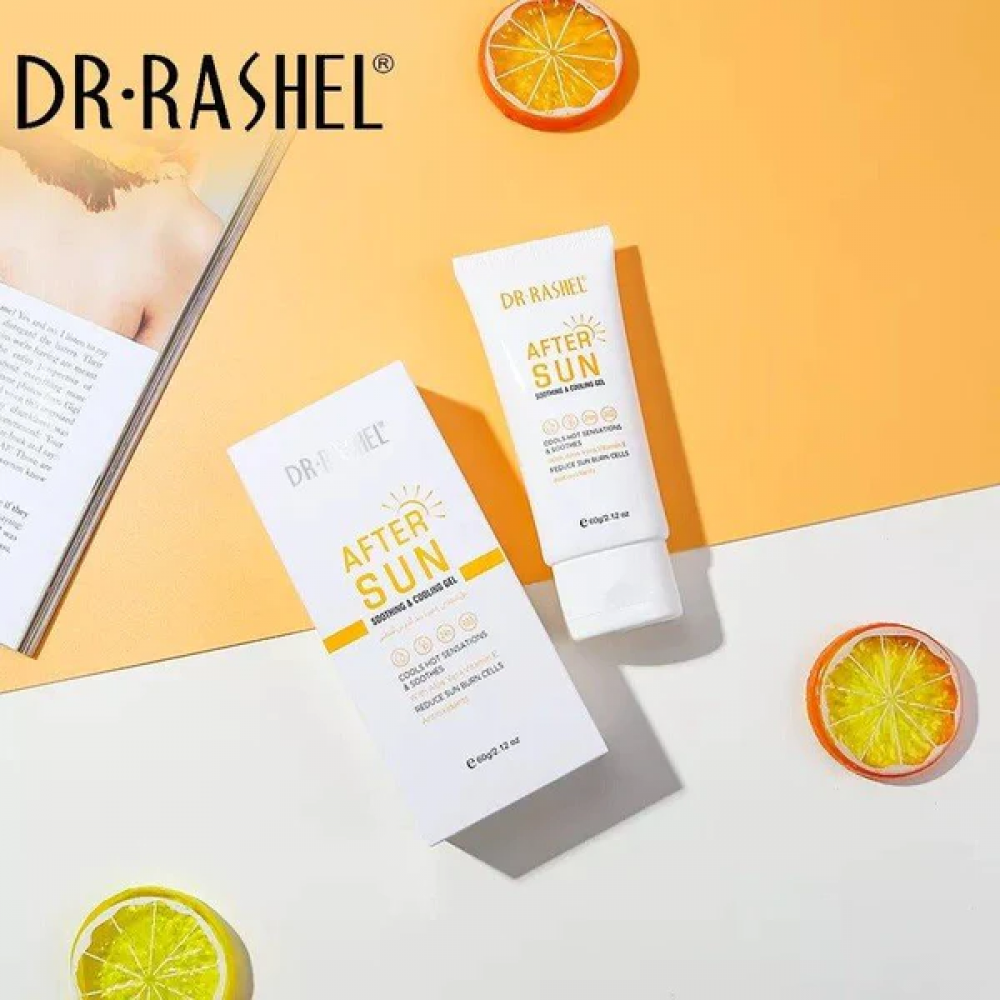 جل بشرة د.راشيل 60 جرام بعد التعرض للشمس dr rashel after sun sooting and cooling gel 60 gram