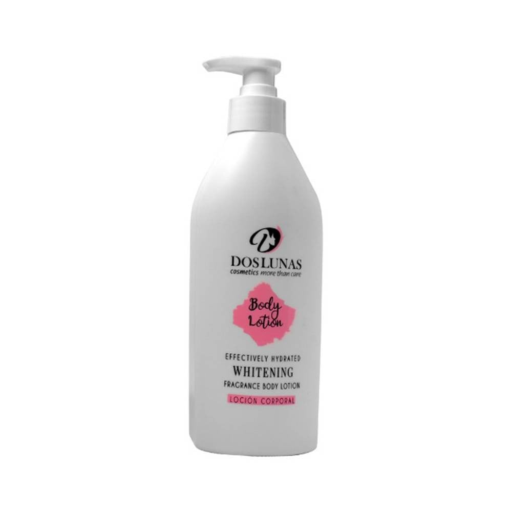 لوشن دوس لوناس للجسم مفتح ومعطر لون وردى 300 مل dos lunas fragrance whitening body lotion pink 300 ml