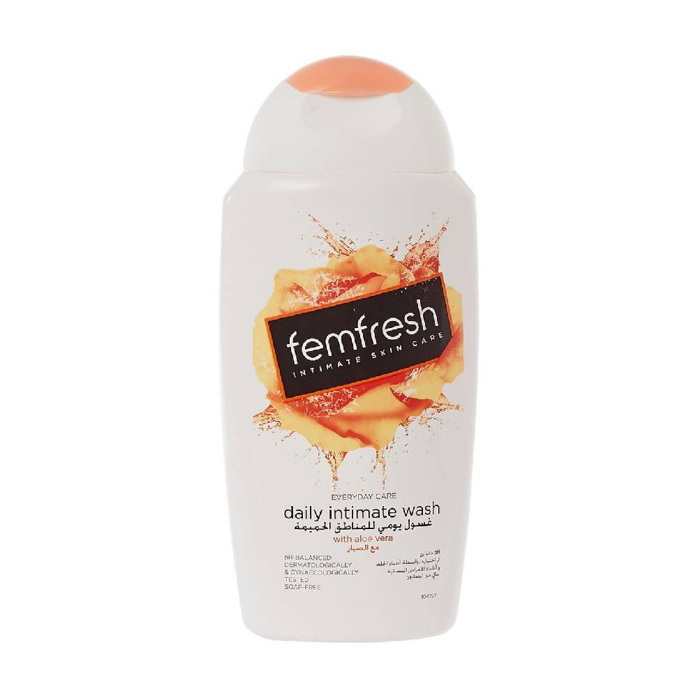 عرض أنتعاش يومي من فيم فريش غسول + بودرة + بخاخ للمناطق الحميمة fem fresh daily feminine hygiene and care wash and powder and spray