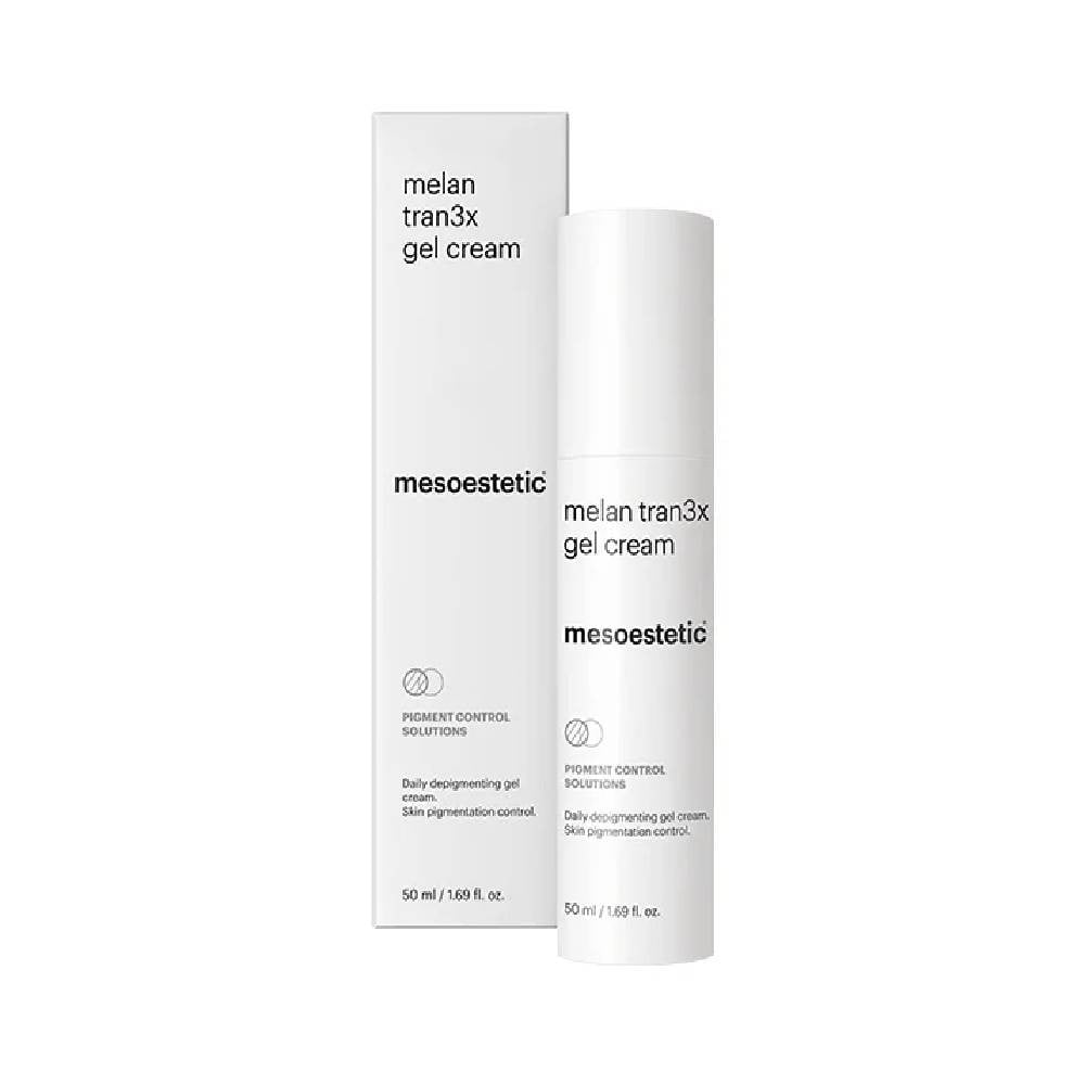 كريم جل  ميلان تران 3x من ميسوستيتك لإزالة التصبغات 50 مل mesoestetic melan tran3x depigmenting gel cream 50 ml