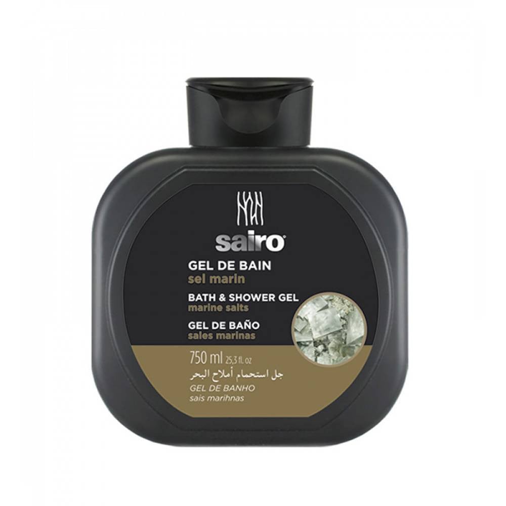 Sairo Bath and Shower Gel - Marine Salts, 750 ml