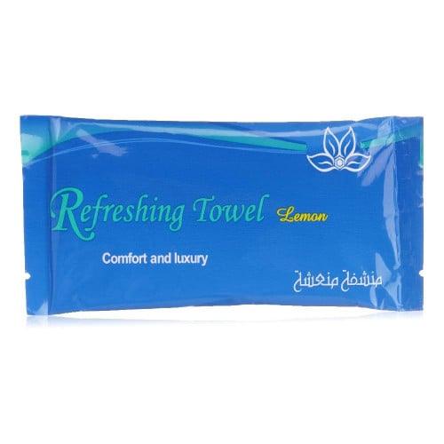 منشفة منعشة معطرة باليمون refrshing luxoury towel...