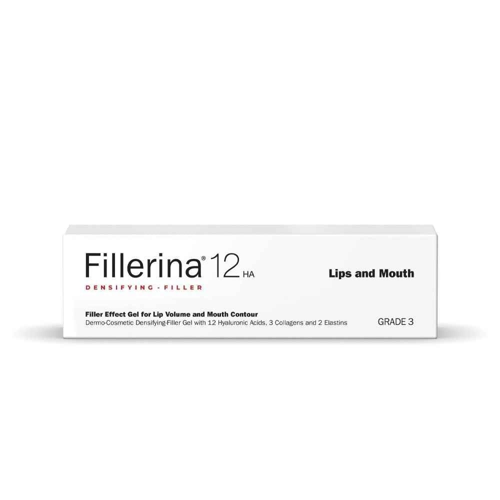 فيليرينا ١٢اتش ايه للشفاه والفم الدرجة 3 fillerina 12 ha lips and mouth gel grade 3