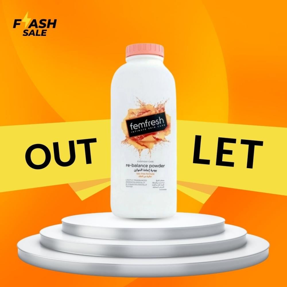 Femfresh Lightly Fragranced Absorbent Body Powder For Intimate Hygiene - 200G